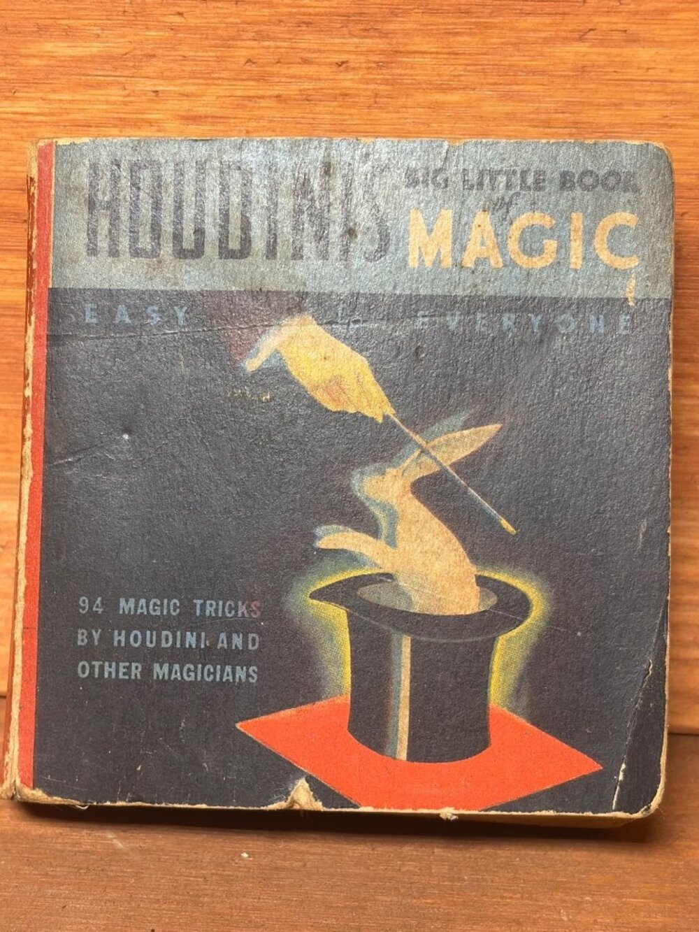 Houdinis Book Of Magic 1927 Whitman Big Little Book Amoco Gas Advertising